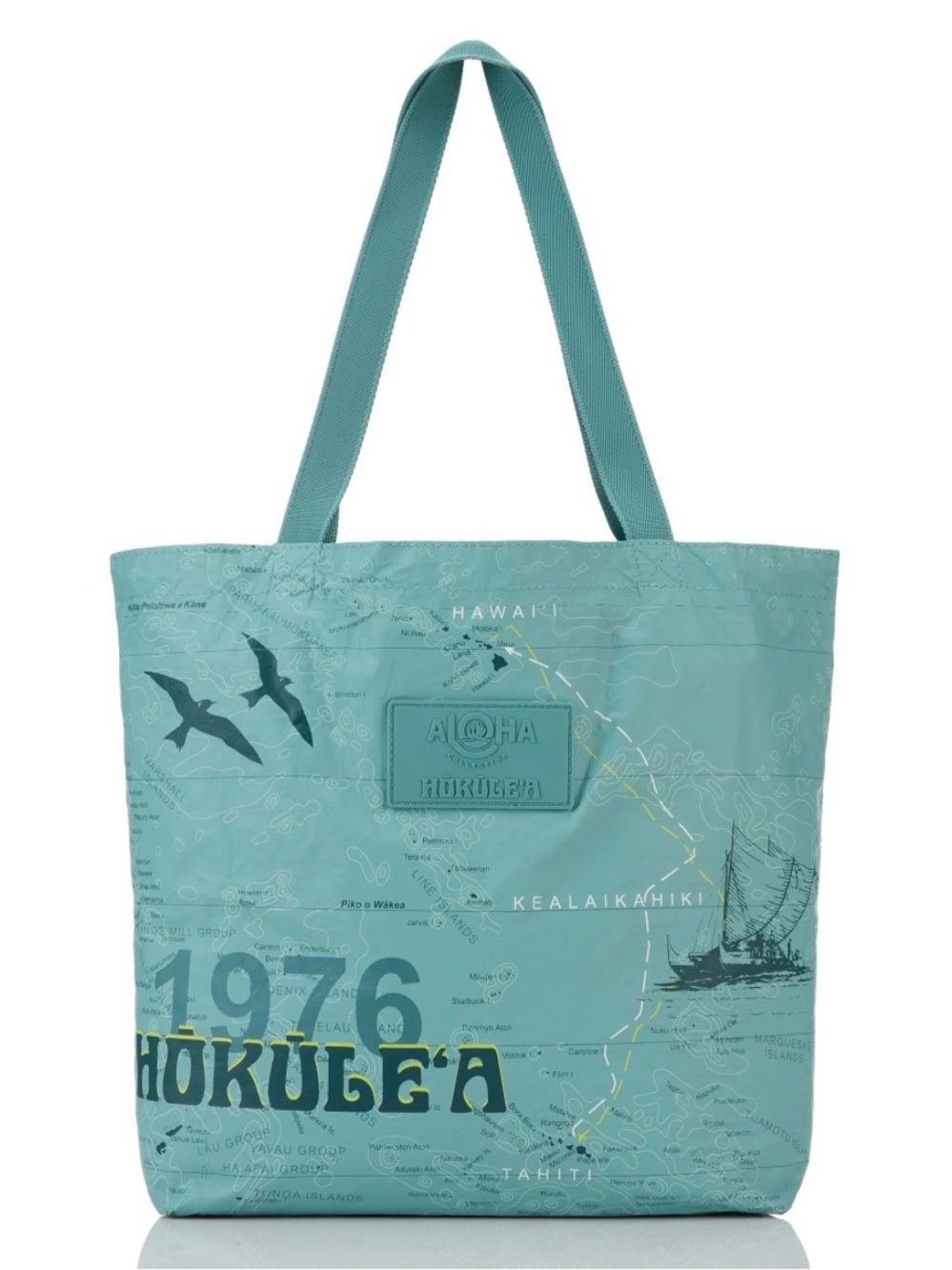 Aloha Totes Hokuleia 50th Birthday Collection. 1976 Aloha Tote Bag in Sage Green